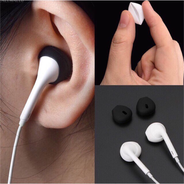 Nút bọc tai nghe iphone siêu êm, giảm đau tai khi đeo tai nghe lâu
