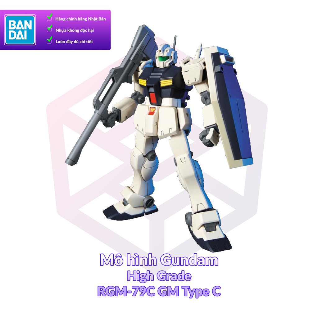 Mô Hình Gundam Bandai HG UC 113 RGM-79C GM Type C [GDB] [BHG]