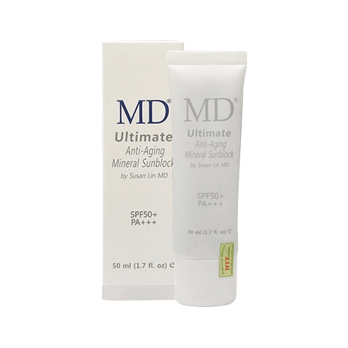 Kem Chống Nắng Md Ultimate Anti-Aging Mineral Sunblock Spf 50+ Pa+++ Ngăn Ngừa Quá Trình Lão Hóa Hiệu Quả
