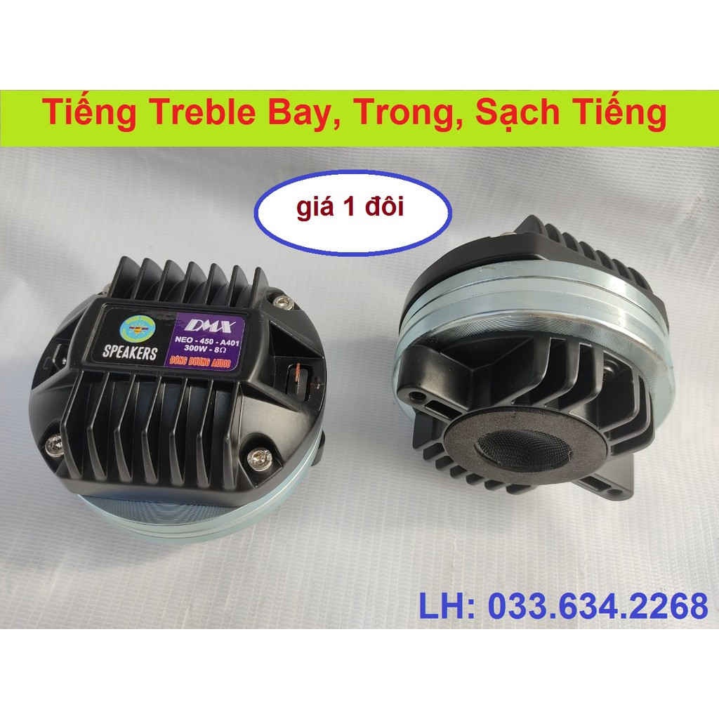 TREBLE 450 DMX TỪ NEO COIL DẸT NHẬP KHẨU - LOA TREBLE 450 GIÁ 1 ĐÔI