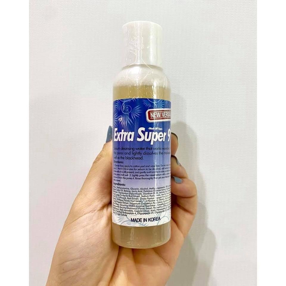 [Đậm đặc - 100ml] Dung dịch ủ mụn MEDIPEEL Extra Super 9 xử lý mụn cám, mụn đầu đen se lỗ chân lông