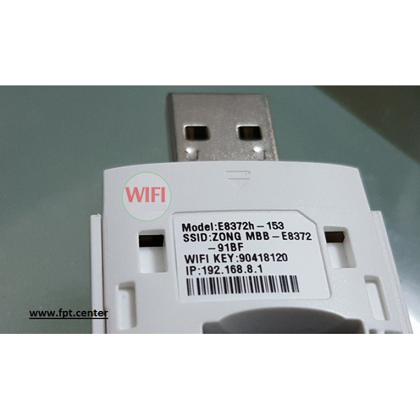 USB WIFI 4G HUAWEI E8372 - Tặng kèm 1 sim 4G 120GB miễn phí 2 tháng đầu