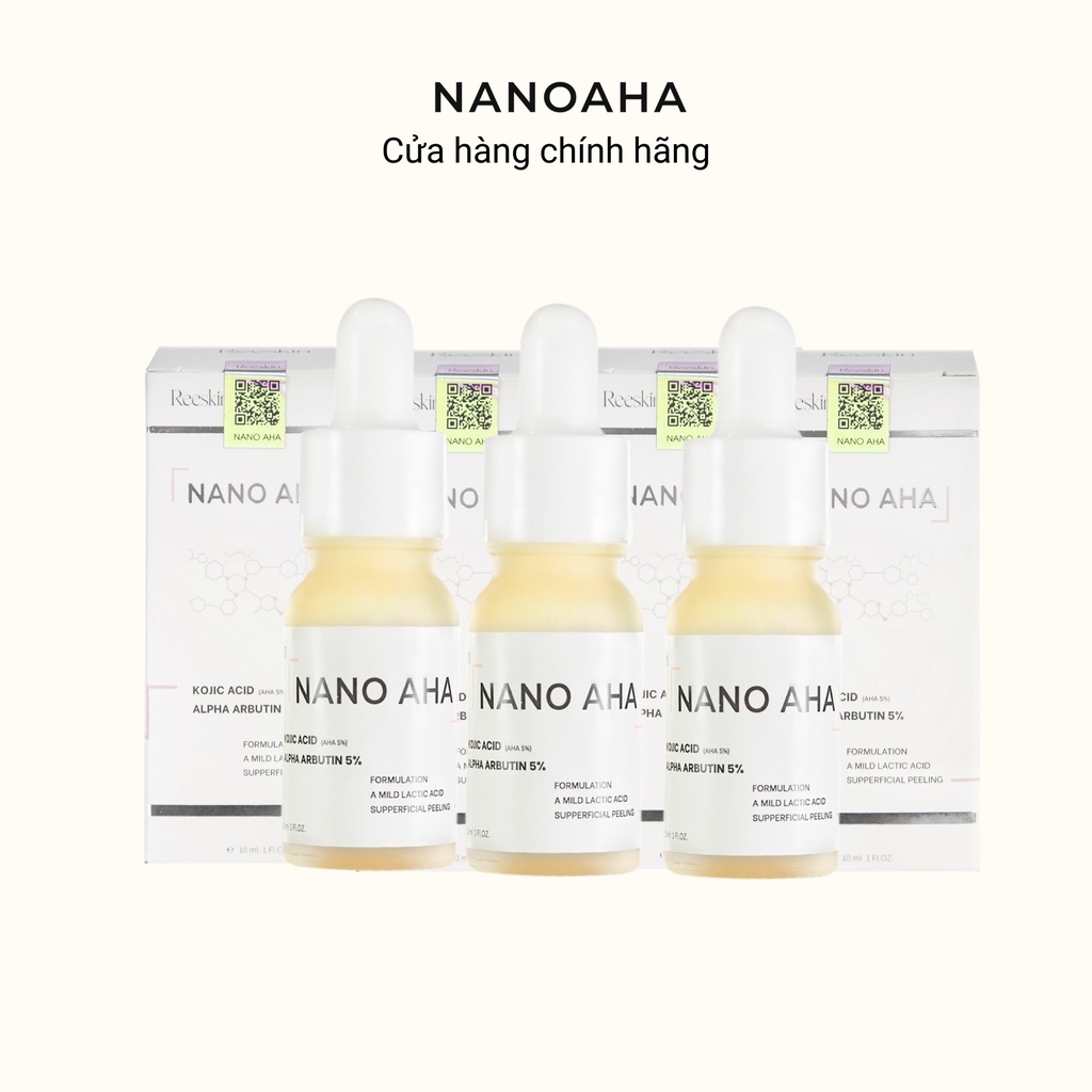 Combo 4 Lọ Khử Thâm Nano AHA - Khắc Tinh Của Mọi Loại Thâm