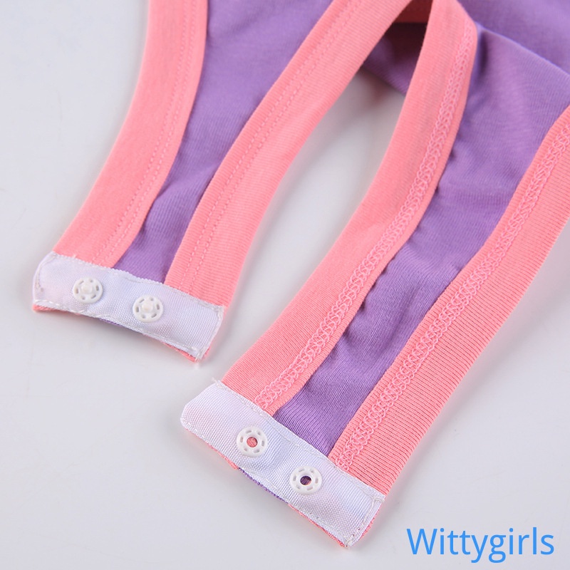 Wittygirls_shop | Jumpsuit hai dây in chữ phối màu tương phản quyến rũ cho nữ