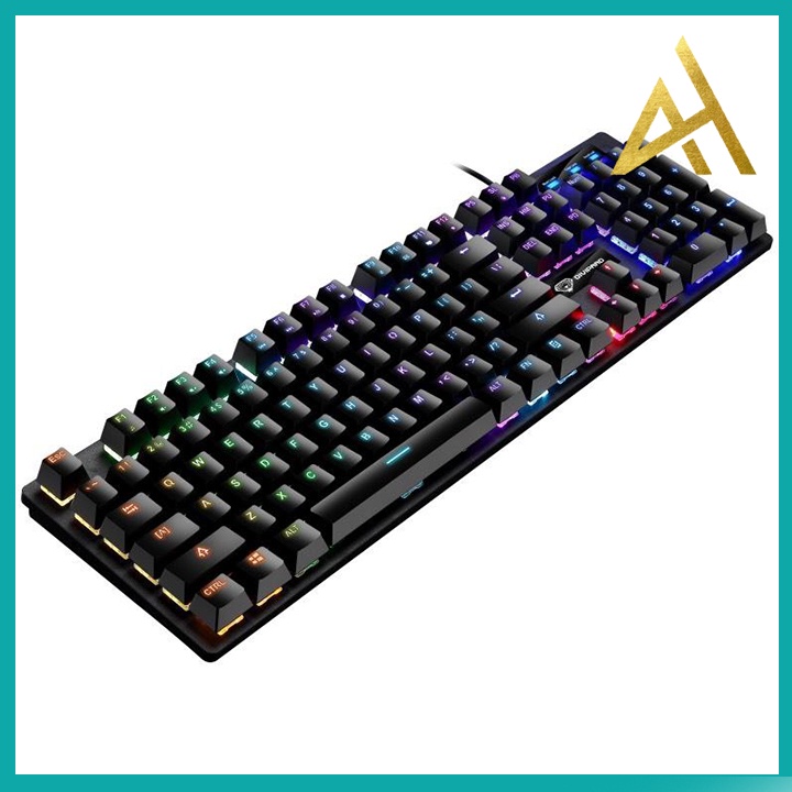 Bàn Phím Cơ Gaming Đèn LED 7 Màu DIVIPARD AK-911 Chuyên Game Bàn phím Máy Tính PC Laptop Keyboard Có Dây