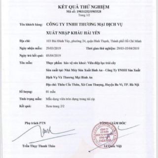 Kẹo diệp lục trái cây