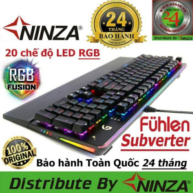 Bàn phím cơ Fuhlen Subverter - Bàn phím cơ Led RGB - Ninza phân phối