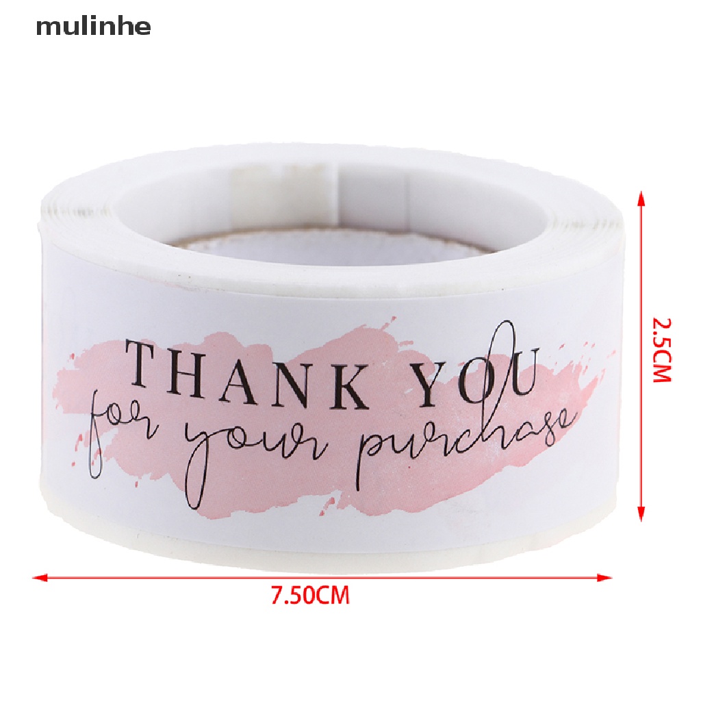 Set 120 Sticker In Chữ Thank You Dùng Để Trang Trí Thiệp