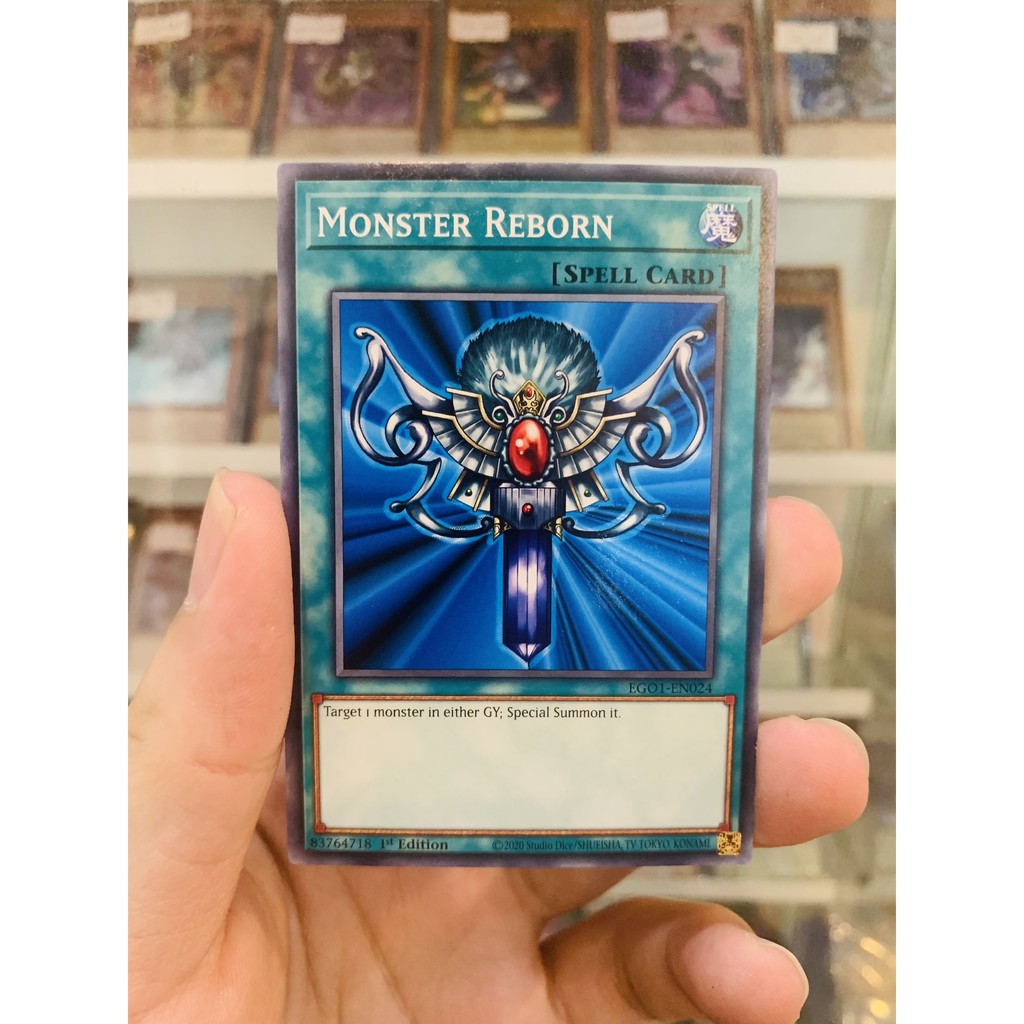 Thẻ Bài YugiOh! Mã EGO1-EN024 - Monster Reborn - Common - 1st Edition