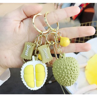 Móc khóa sầu riêng - 1sp - giao màu ngẫu nhiên