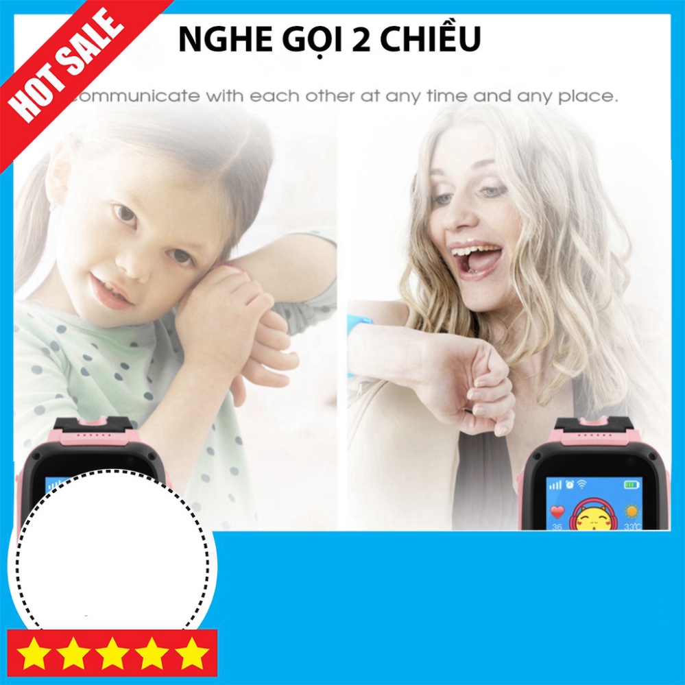 Đồng hồ thông minh trẻ em - Đồng hồ định SW12 CHÍNH HÃNG - Camera trước - Gắn sim nghe gọi định vị 3