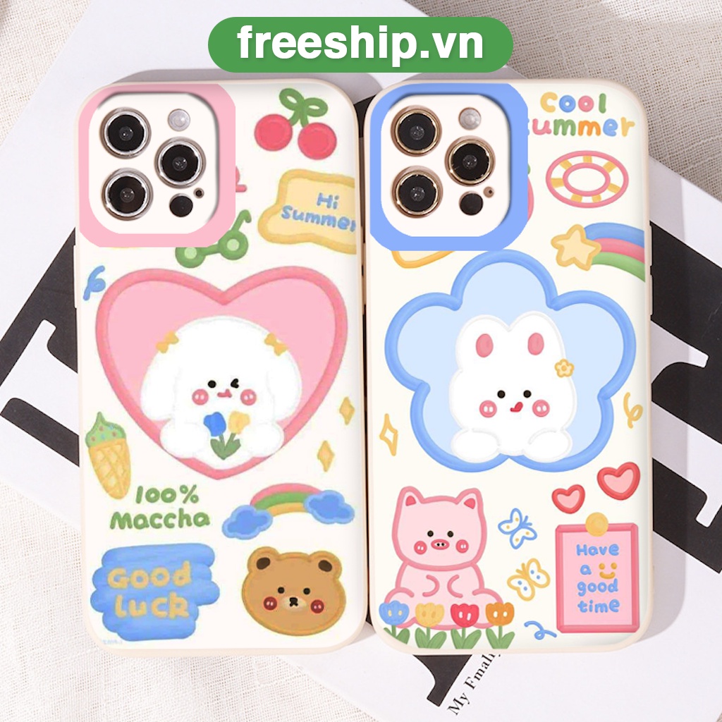 Ốp lưng iphone 11Promax Hi summer đáng yêu cute ốp iphone13/12/Pro/Promax/X/XS/XR/XSMAX/6s/6/7/8Plus bảo vệ camera
