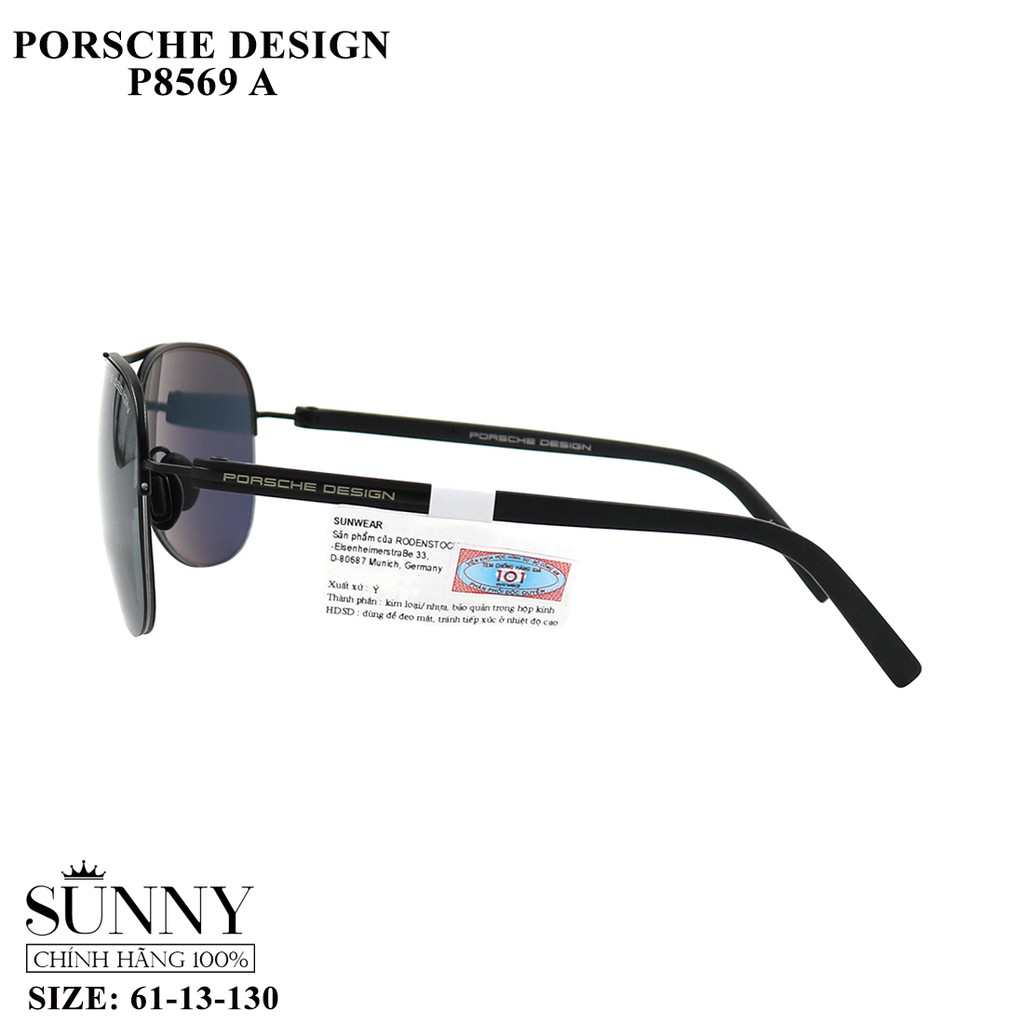 Kính mát Porsche Design P8569 nhiều màu, sp chính hãng bảo hành toàn quốc