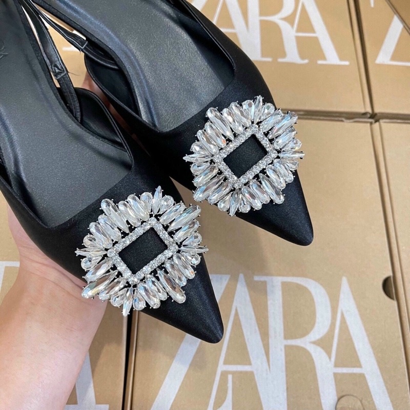 Giày nữ giày min đế bệt bít mũi kiểu dáng slingback thời trang siêu tôn dáng chân và dễ phối đồ