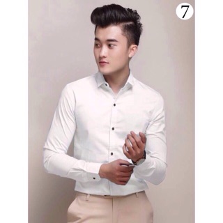 [ sỉ ] sơ mi nam body hàn quốc