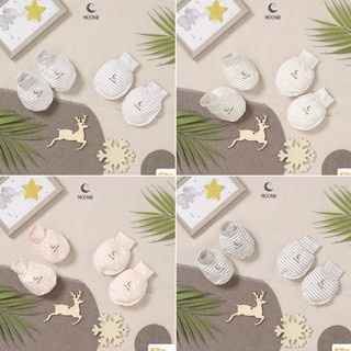 [MOON BABY]Set Bao Tay, Bao Chân, Mũ Moon Petit - Phụ Kiện Mũ, Bao Tay Bao Chân Cho Bé Trai Bé Gái Sơ Sinh Chất Petit Si