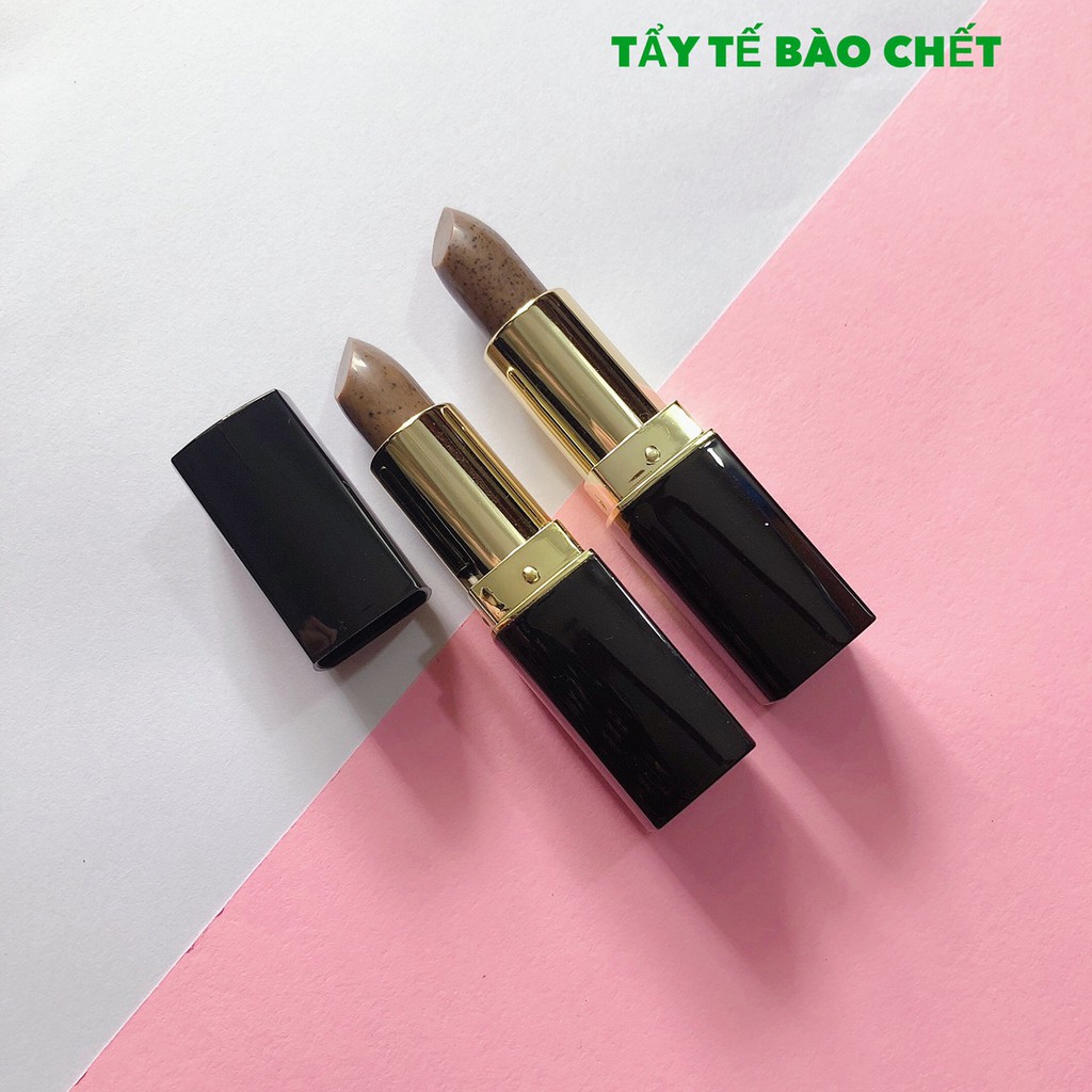 Son Môi Tẩy Tế Bào Chết Handmade -Son Gấc Mẹ Thỏ