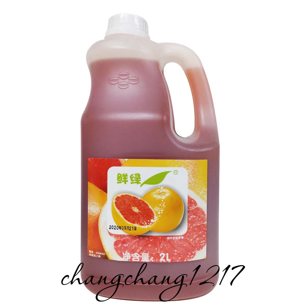 [SALE] Siro Gleen Bưởi Hồng Bình 2 Lít