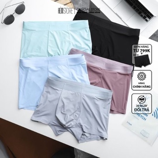 | Satoshi | Quần Boxer Nam BX17 Vải Thun Lạnh Ít Đường May, co giãn thoáng khí, nhiều màu