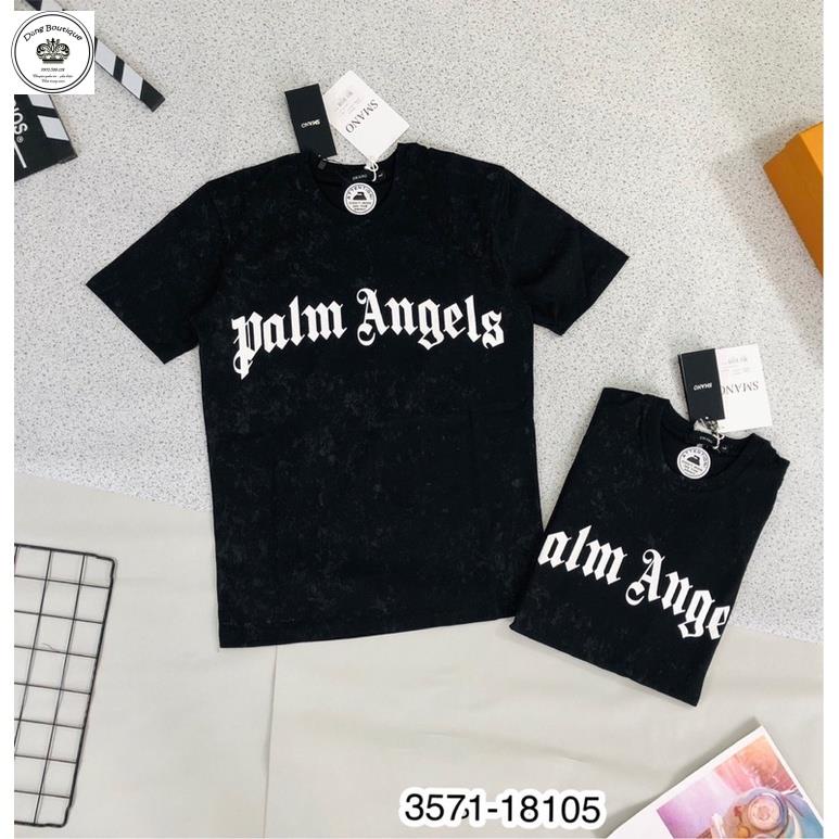 Áo thun nam Palm angles chữ in nhiệt không bong hàng cao cấp