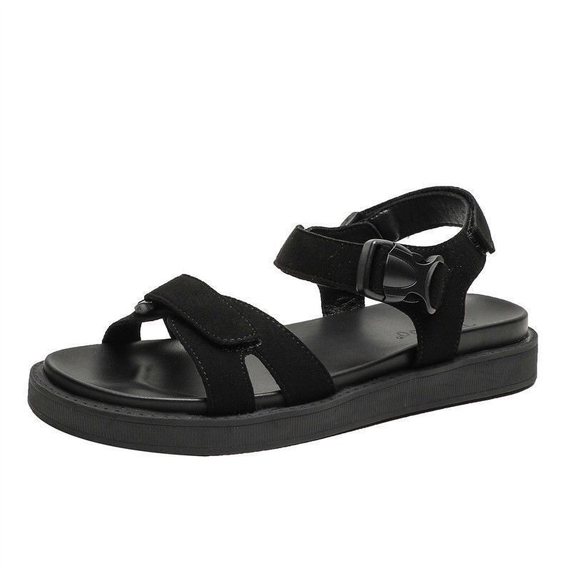 Giày sandal IELGY quai gai dán đế bằng siêu mềm mại nhẹ nhàng mang thoải mái chống trượt thời trang dành cho nữ