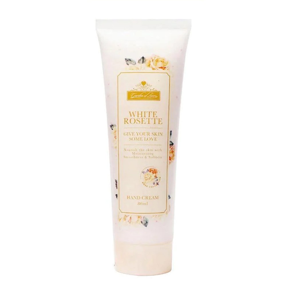 Kem Dưỡng Da Tay Garden Of Love White Rosette Hand Cream 80ml