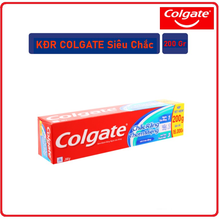 Kem Đánh Răng COLGATE Siêu Chắc