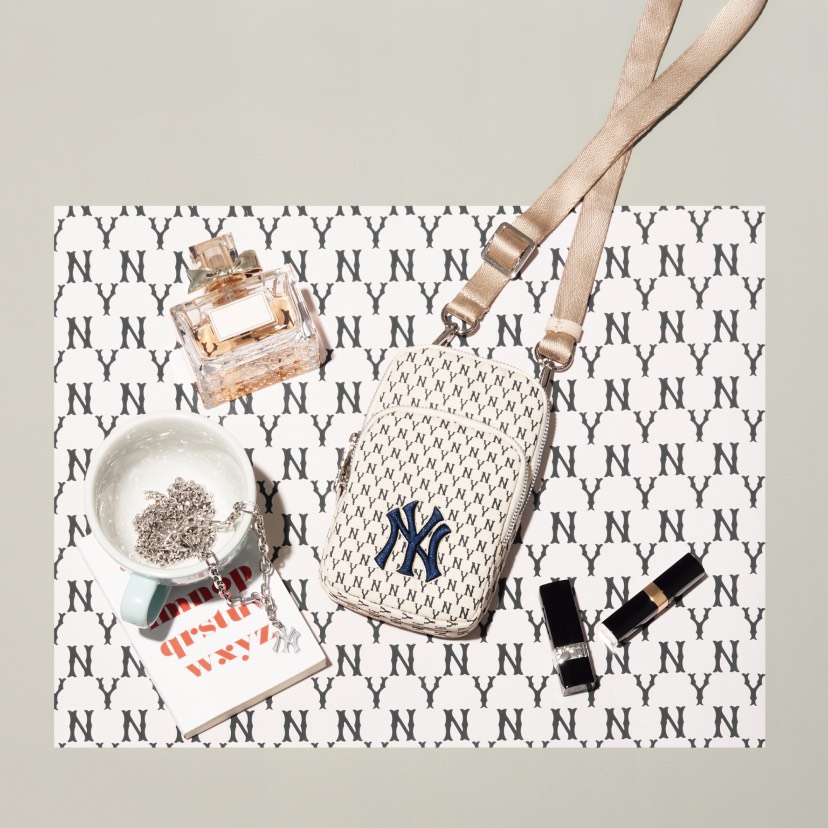 Túi Nữ MLB Chính Hãng FREESHIP MLB Mini Monogram Cross Bag New York Yankees Auth - Túi Đeo Chéo Nữ - Simple Sneaker