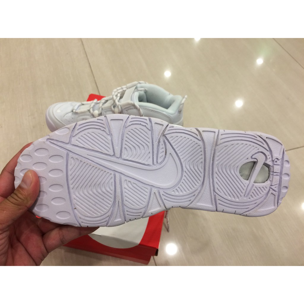 giày thể thao NIKE AIR MORE UPTEMPO FULL TRẮNG