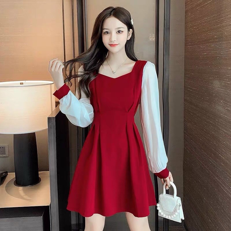 🍒 Đầm xoè phối voan Bigsize 60-85 ký