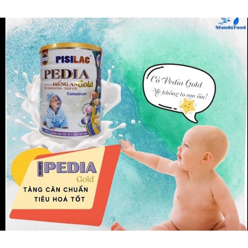 Sữa Pisilac Pedia dành cho trẻ Biếng Ăn Gold
