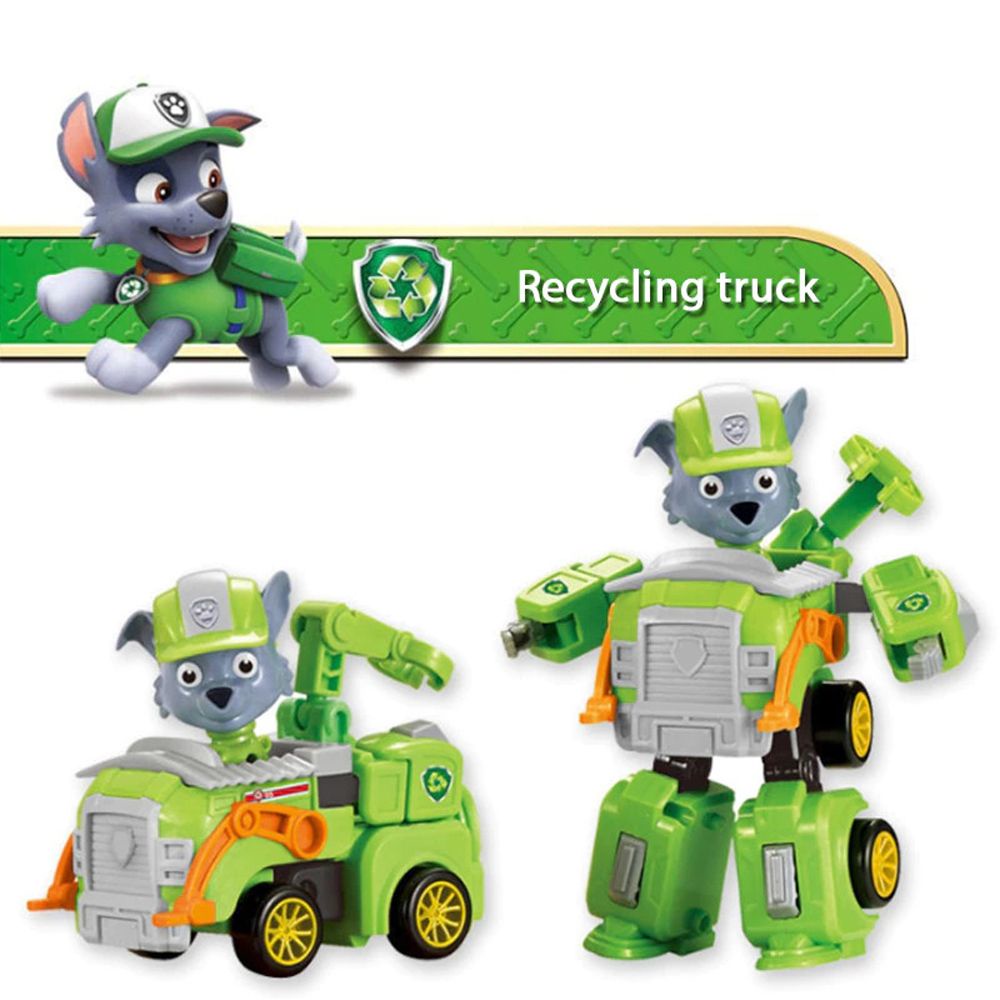 MARSHALL Mô hình đồ chơi xe hơi biến hình rô bốt chú chó cứu hộ dành cho trẻ em