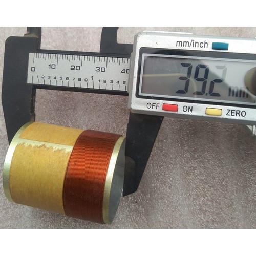 5 CHIẾC COIL 32,65 2 LỚP PIN NHÔM