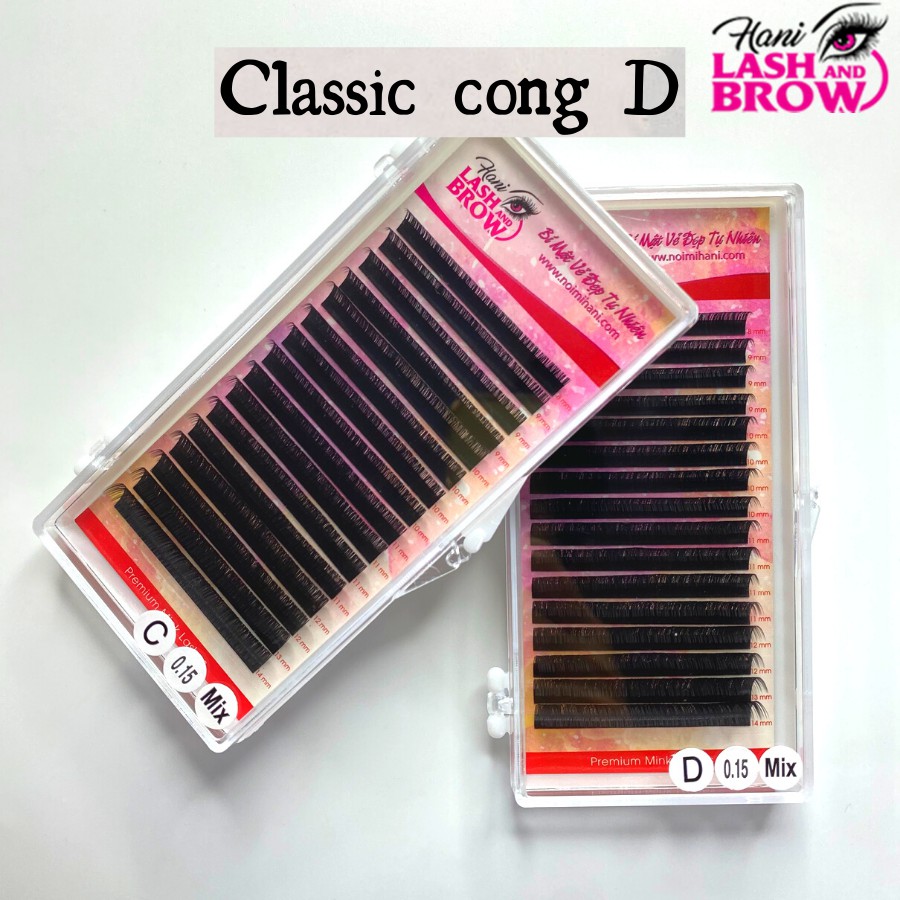 Lông Mi Giả Nối Classic 1:1 LMC Hani nối mi tự nhiên