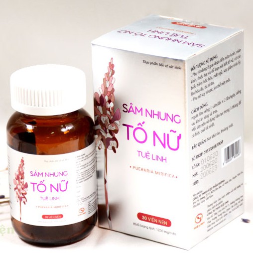 Sâm Nhung Tố Nữ Tuệ Linh - hỗ trợ tăng cường sinh lý nữ, giúp đẹp da, làm chậm lão hóa (30 viên)