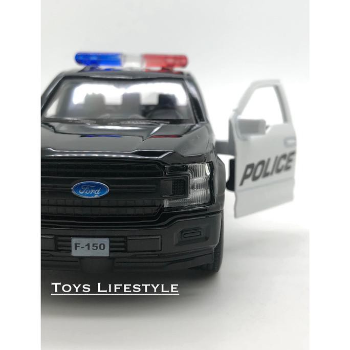 Mô Hình Xe Cảnh Sát Rmz City Ford F150 2018 Tỉ Lệ 1: 32