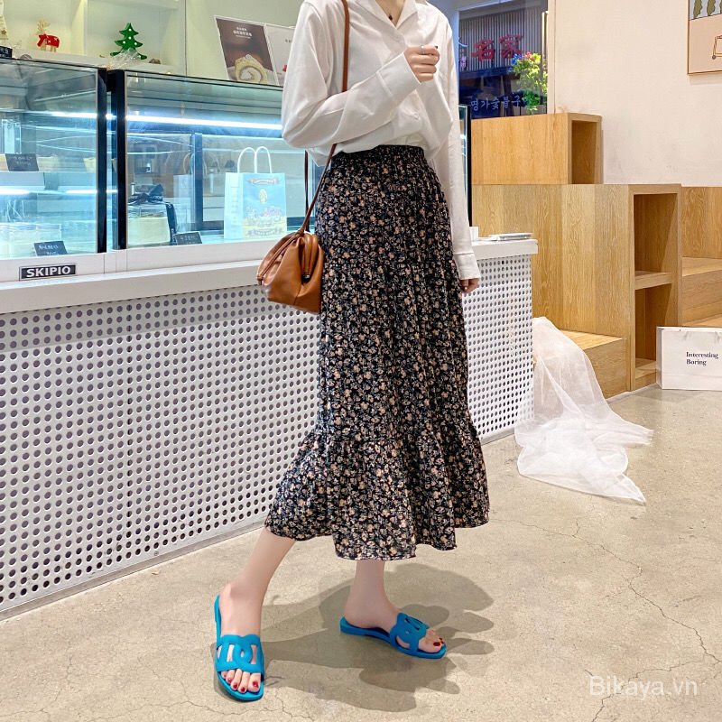 Slippers outside Wear Fruit Jelly Slipper Women's Summer Fashion Flat Bathroom A- line Beach Shoes