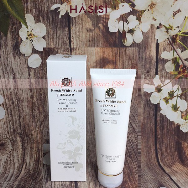 Sữa rửa mặt TENAMYD UV Whitening Foam Cleanser I và II 120ml