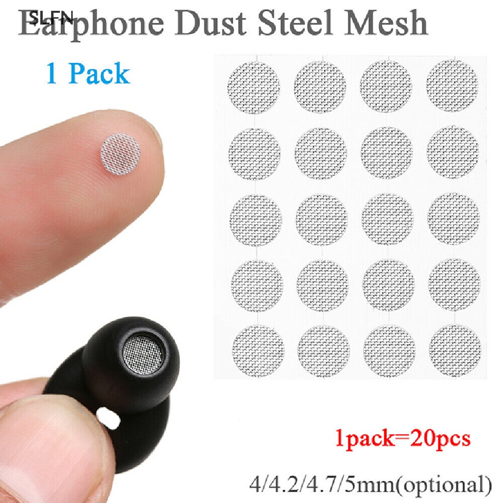 Set 20 Lưới Thép Bọc Tai Nghe Chống Bụi 4mm 4.2mm 4.7mm 5mm