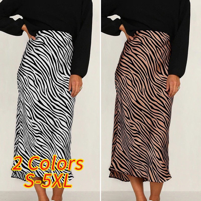 Chân Váy VONDA Dáng Dài Lưng Cao Kẻ Sọc Thời Trang Công Sở Cho Nữ | BigBuy360 - bigbuy360.vn