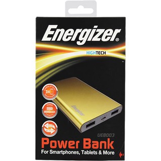 Sạc Dự Phòng Energizer UE8003 8.000mAh
