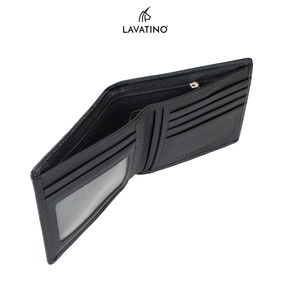 Thắt lưng nam khóa tự động, dây da bò 3 lớp cao cấp chính hãng Lavatino - Tặng túi hộp sang trọng TINO BELT