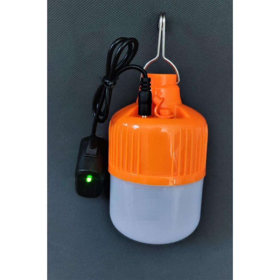 Bóng đèn Led 50W sạc tích điện Yến Quân YQ-802 có móc treo không dây thông minh 3 chế độ sáng