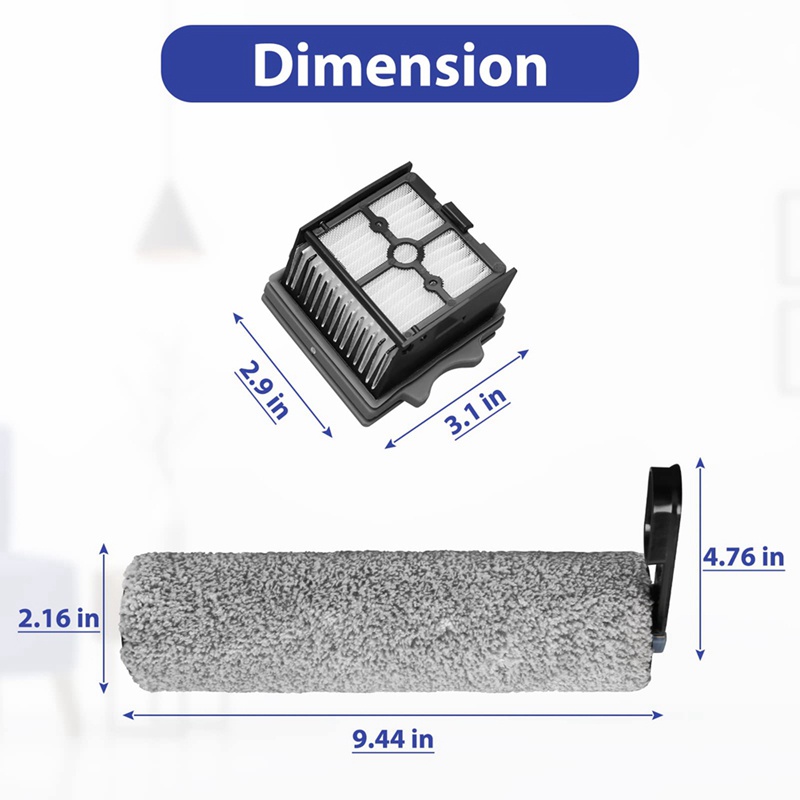 Bộ Phụ Kiện Thay Thế Cho Máy Hút Bụi Thông Minh Tineco Floor ONE S5