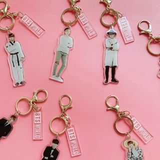 Móc khóa acrylic hình nhân vật BTS