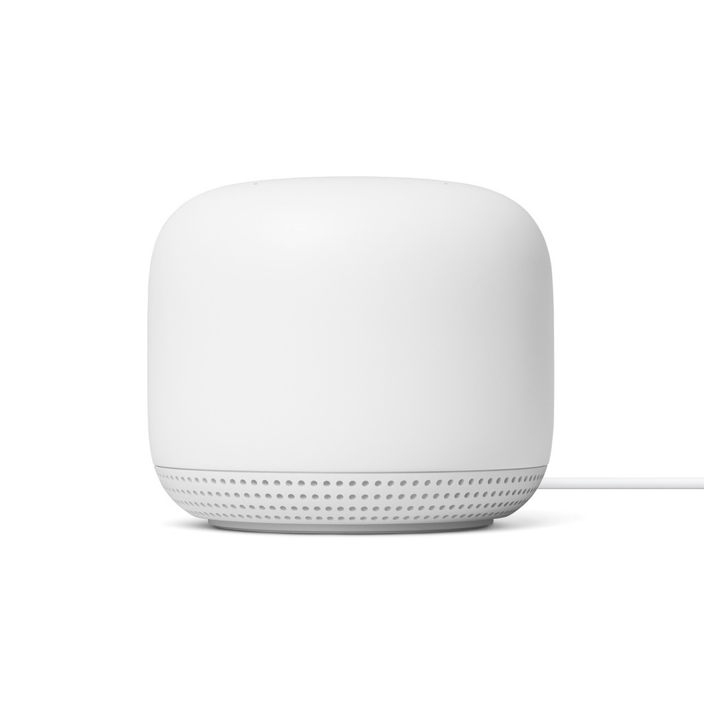 Bộ phát wifi Google Nest Wifi gen 2 (3-Pack) - Cục phát wifi mesh toàn nhà, một tên mạng, tích hợp trợ lý ảo Google