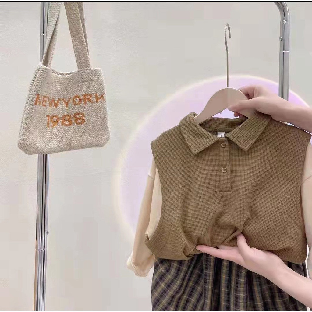 Áo Khoác Vest Phong Cách Nhật Hàn Thời Trang Mùa Thu Mới 2022 Cho Bé Trai