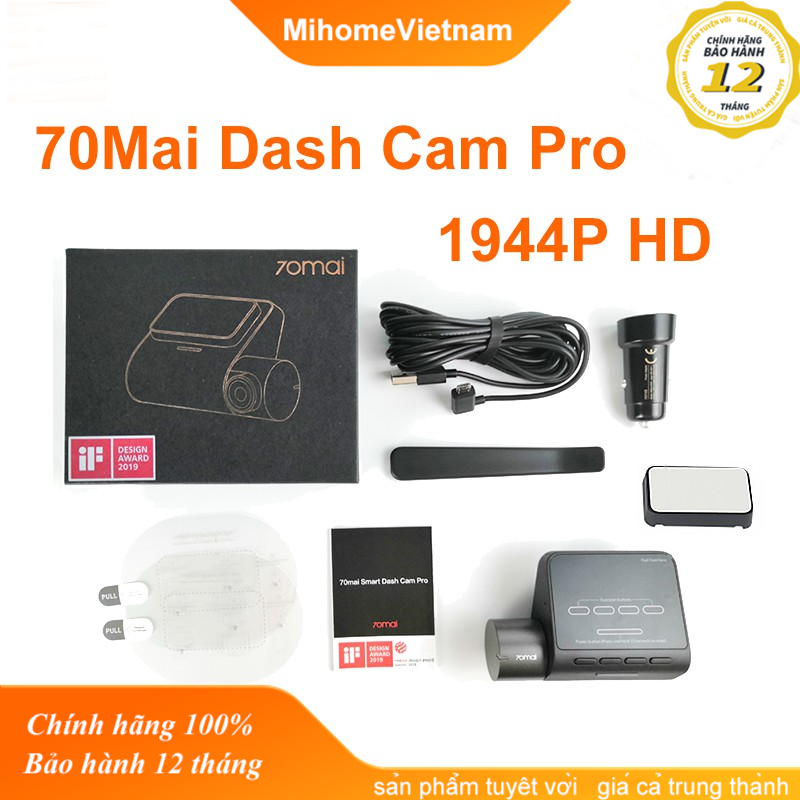 Camera Hành Trình 70mai Dash Camera Pro - bản Quốc tế
