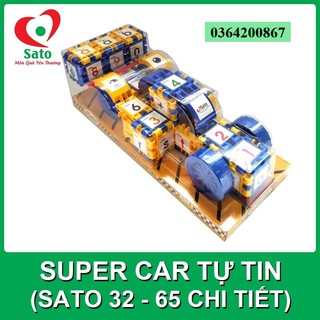 Đồ chơi xếp hình Sato 32 - 65 chi tiết