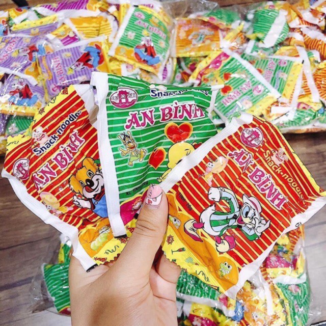 [Mã 267FMCGSALE giảm 8% đơn 500K] Mì Tôm Trẻ Em An Bình Snacks Noodles 20g | BigBuy360 - bigbuy360.vn